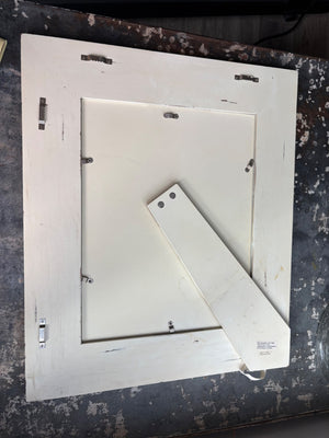Pottery Barn Aged White Frame