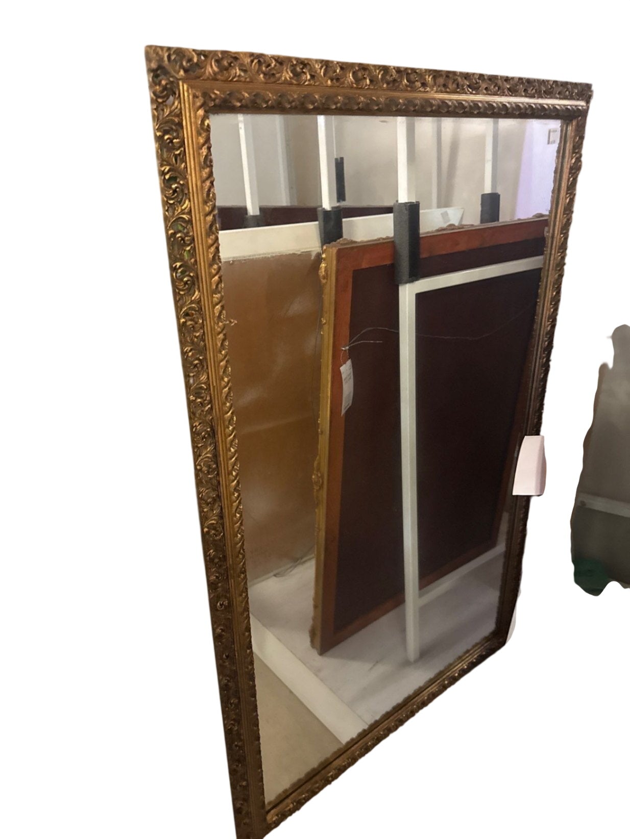 Carved Gold Framed Mirror