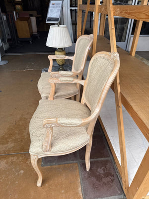 Italian Style Armchair Pair