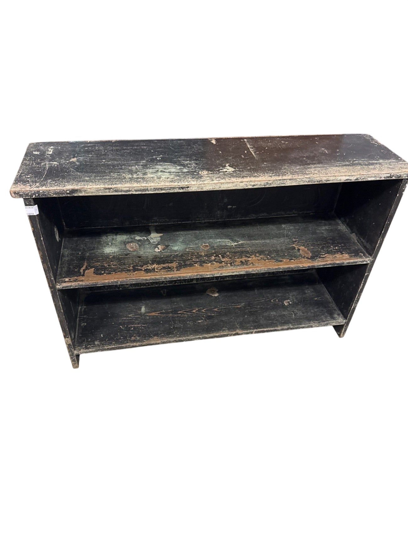 Antique Low Primitve Bookshelf