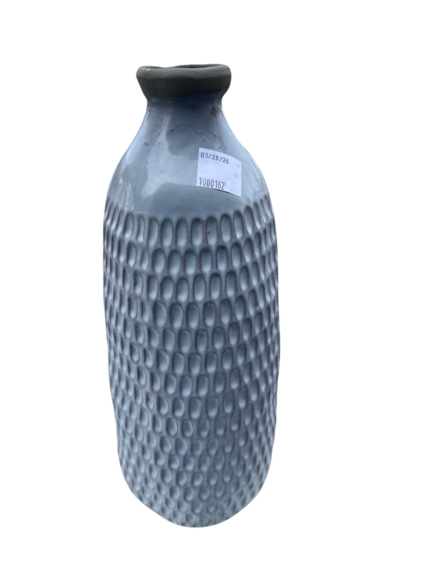Gray Ceramic Decorative Vase