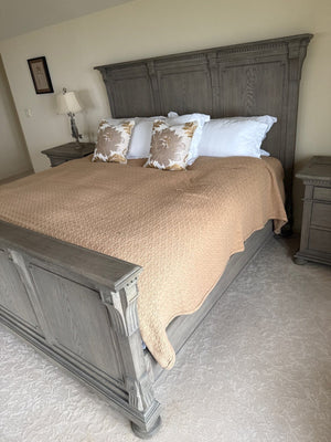 Restoration Hardware St James Panel King Bed Frame