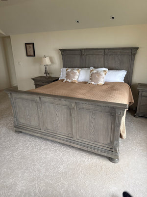 Restoration Hardware St James Panel King Bed Frame
