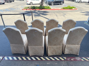 Cabana Home Upholstered Dining Chairs Set of 8