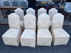 Cabana Home Upholstered Dining Chairs Set of 8
