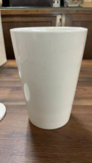 Ceramic Vase w/ Stopper & Drainage