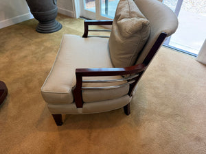 Hickory White Sage Green Club Chairs (pair)