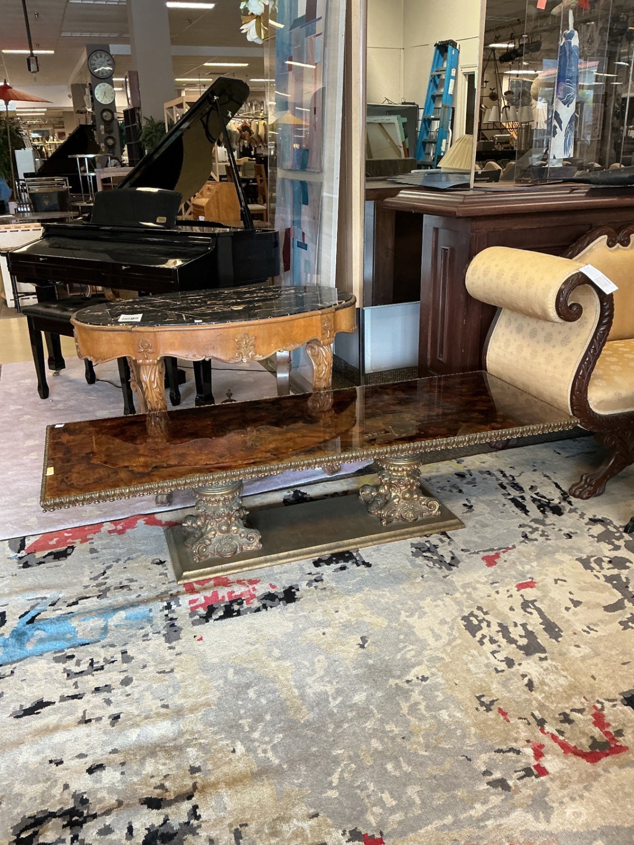 Hollywood Regency Coffee Table