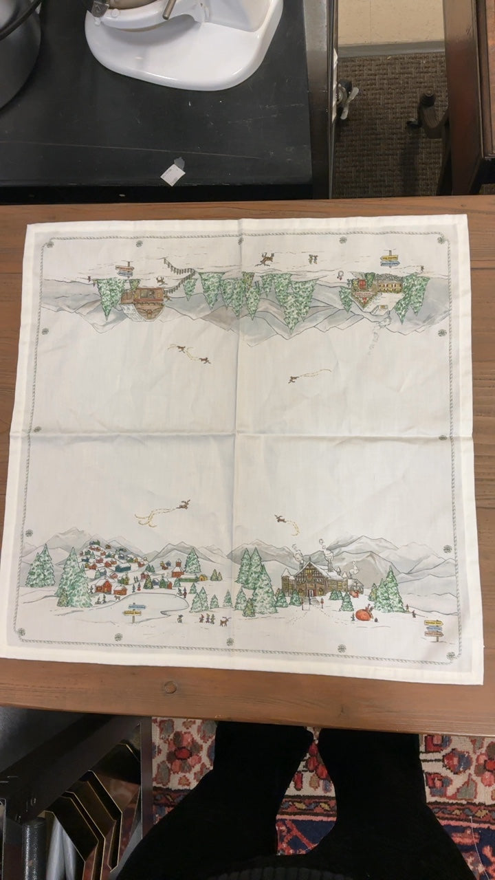 Juliska North Pole Napkin (8 Total)