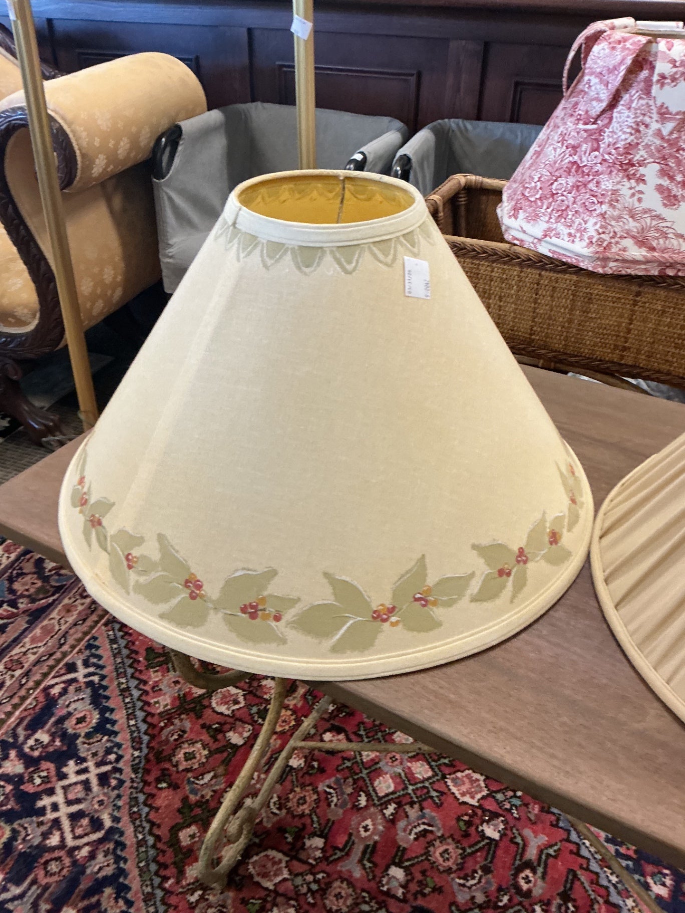 Round Painted Lamp Shade