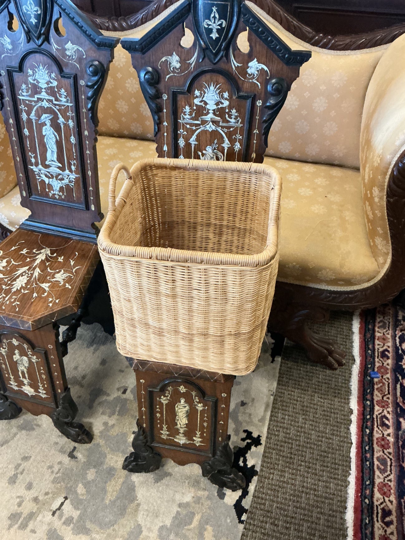 Rattan Wicker Basket