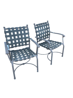 Tropitone Patio Strap Chairs (pair)