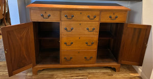 Solid Walnut Sideboard  Buffet