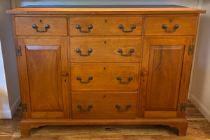 Solid Walnut Sideboard  Buffet