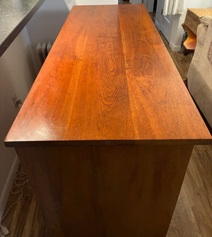 Solid Walnut Sideboard  Buffet