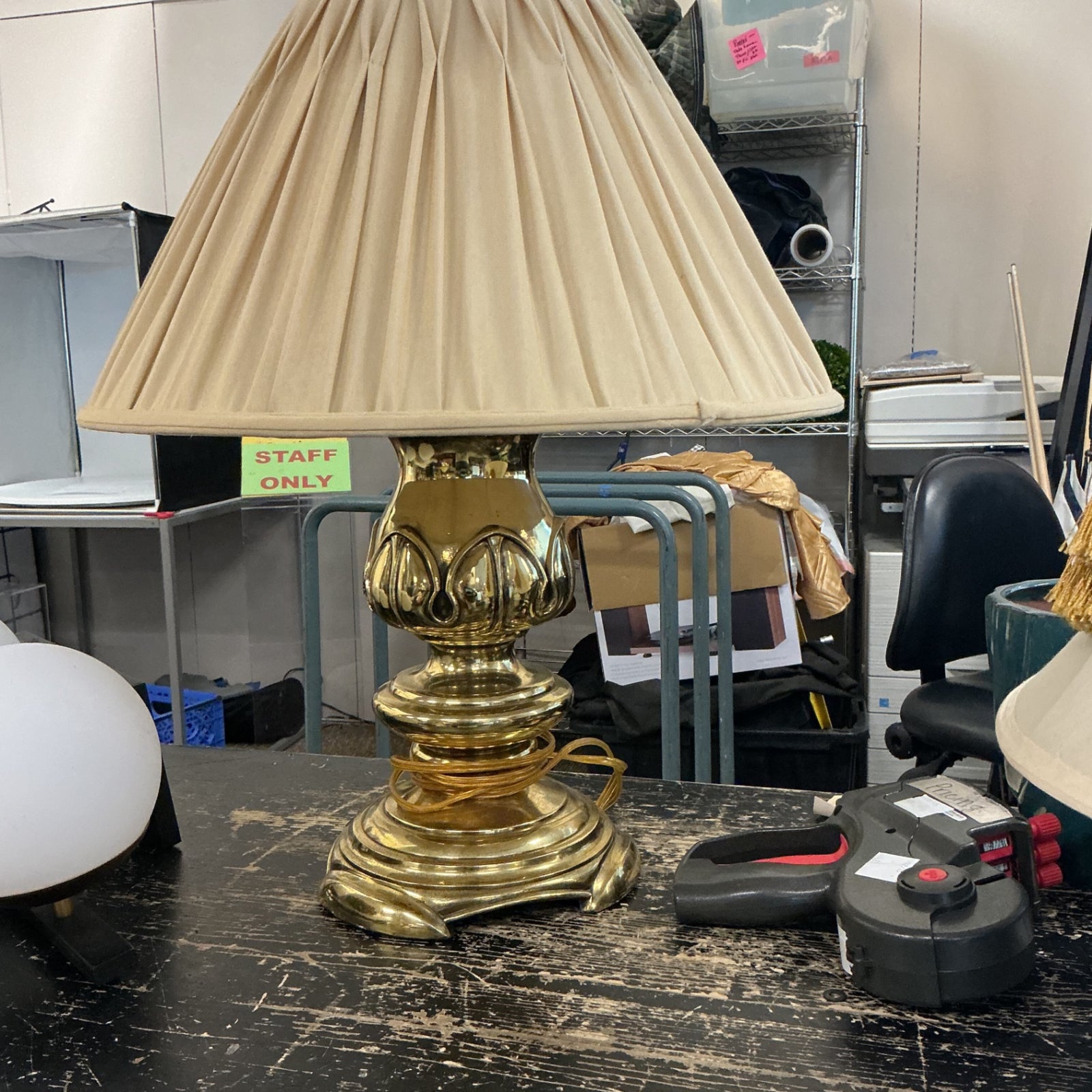 Brass Table Lamp