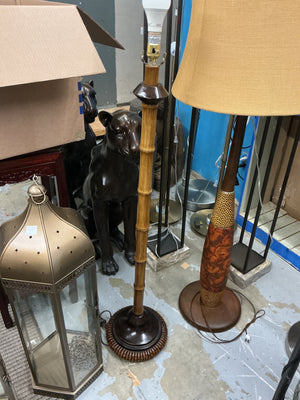 Faux Bamboo Floor Lamp