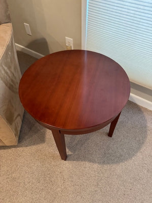 Small Round Side Table 24"x24"