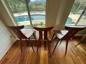 Copeland Estelle Wood Bar Stools (set of 3)