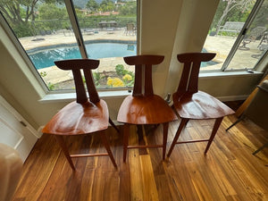 Copeland Estelle Wood Bar Stools (set of 3)