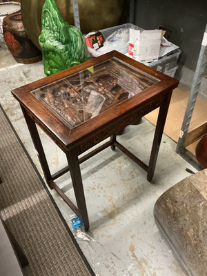 Chinese Carved Nesting Tables
