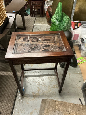 Chinese Carved Nesting Tables