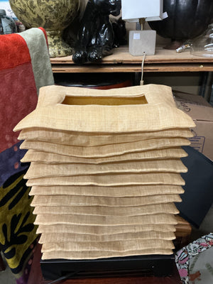 Debbie Palao Accordion Table Lamps (pair)