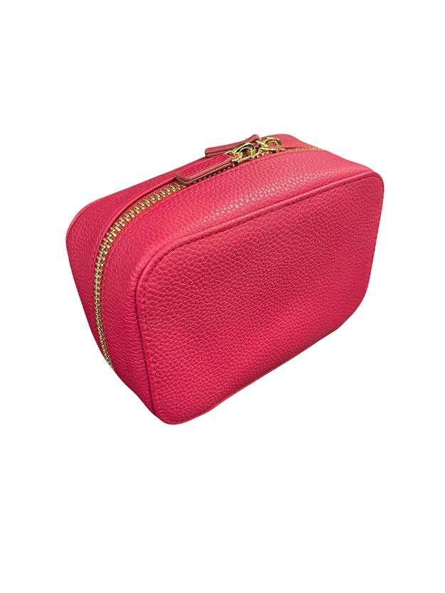 Trish McEvoy Pink Leather Makeup Planner