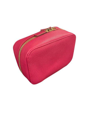 Trish McEvoy Pink Leather Makeup Planner