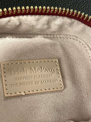Trish McEvoy Pink Leather Makeup Planner