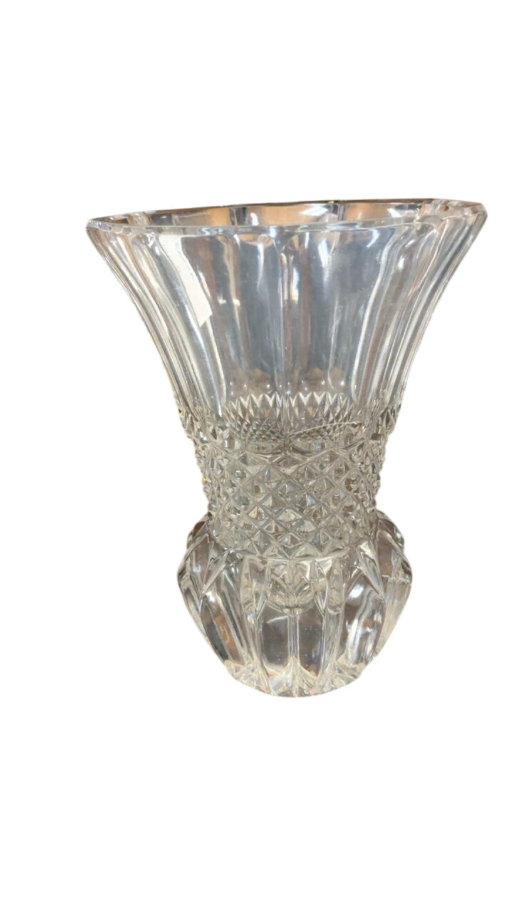 Small Crystal Glass Vase