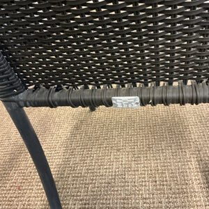 Ebel Wicker Stackable Chairs (pair)