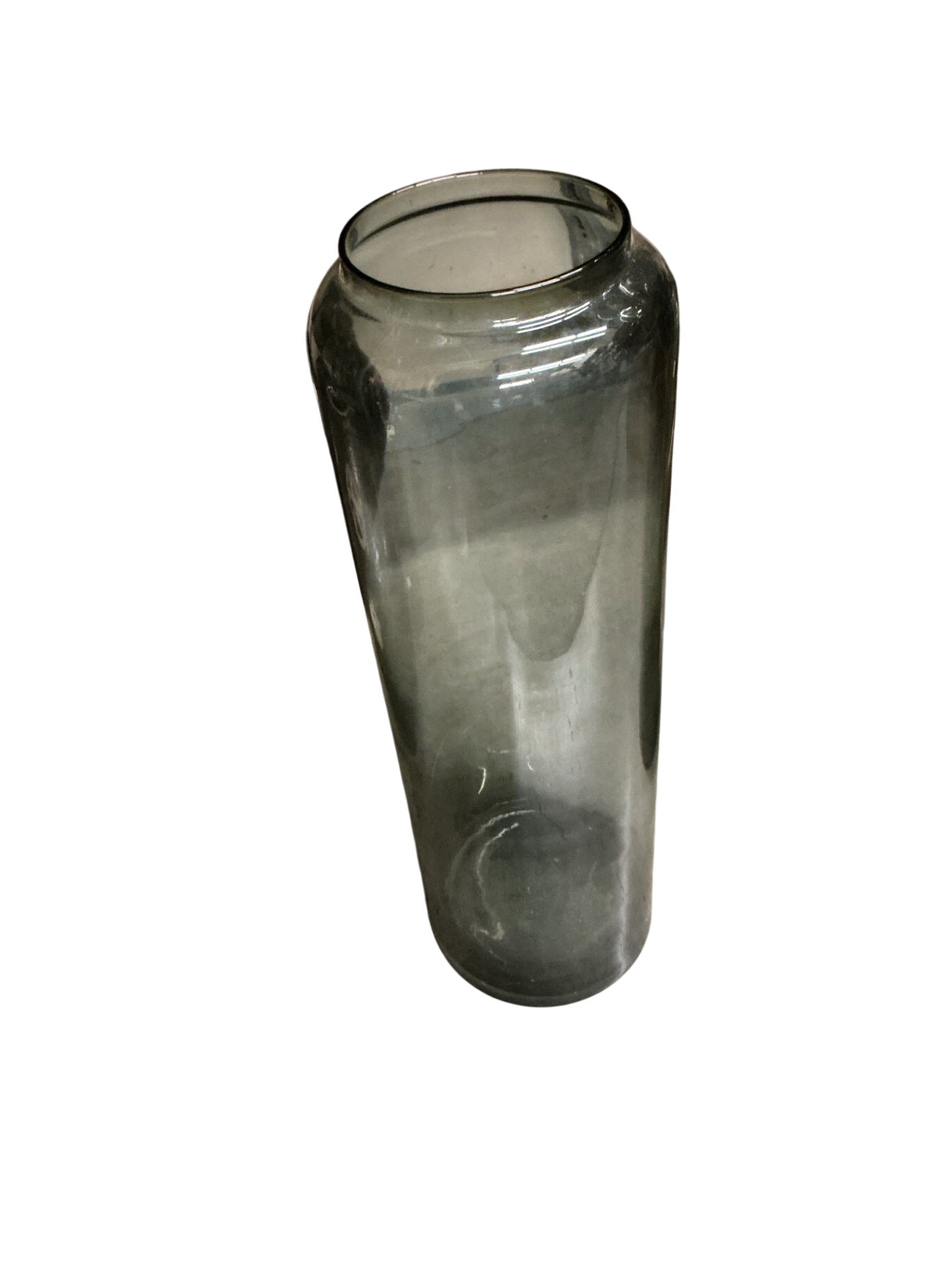 Smoked Glass Vase