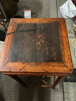 Vintage Chinese Rosewood Pedestal Stand