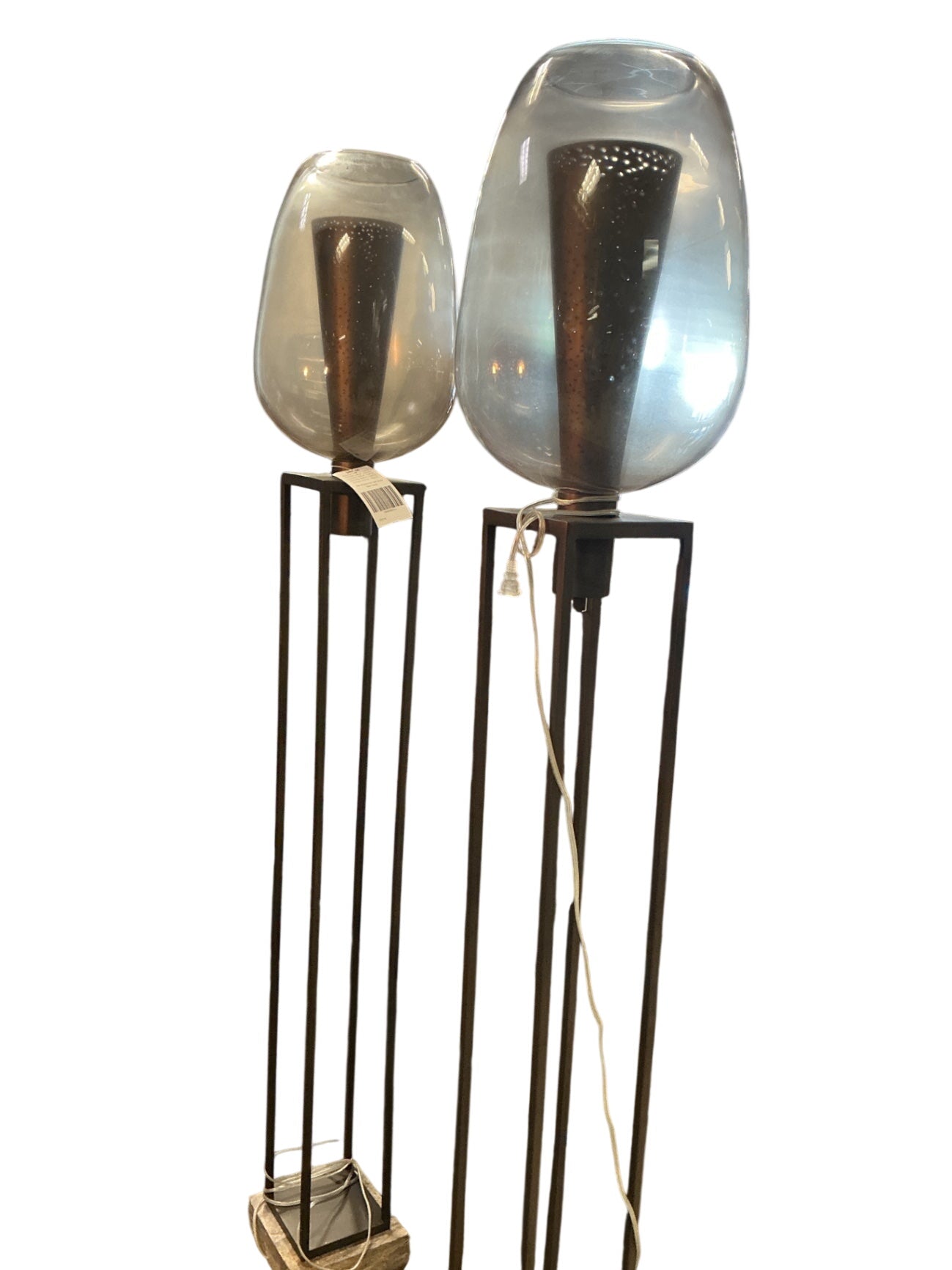 Pair of Uttermost Light House Floor Lamps