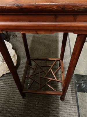 Vintage Chinese Rosewood Pedestal Stand