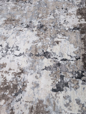 Brand new Theory Silk Dove Bark Rug  9’6” x 13’