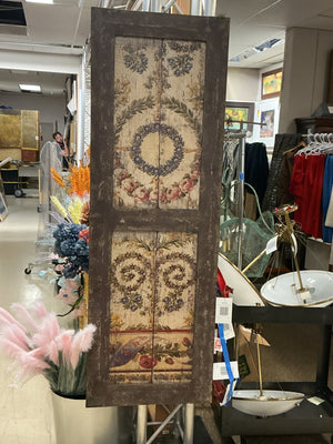 French Decorative Art Panel  24x70