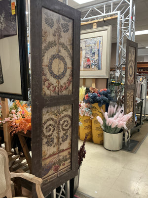 French Decorative Art Panel  24x70