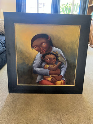 Christine Brennan Original Painting (autographed book included)
