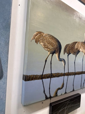 Claire Duncan "Sandhill Cranes" 36x48