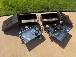 Hammered chafing dish-complete (each)