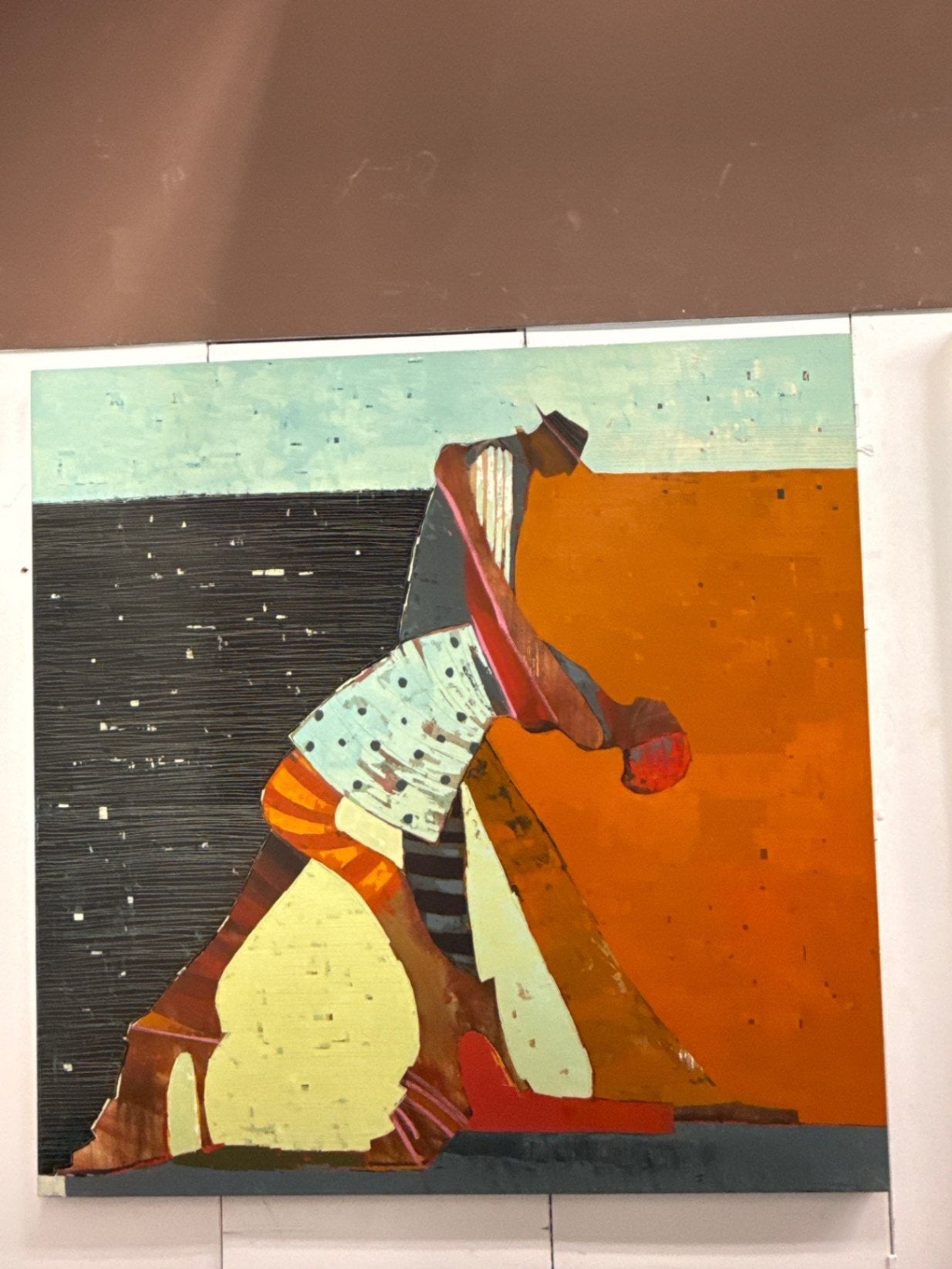 Sherri Belassen Tango Dancers Painting 60 x 60