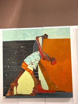 Sherri Belassen Tango Dancers Painting 60 x 60