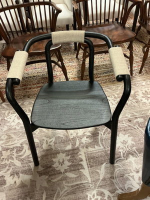 Noir Anna Dining Chairs (pair)
