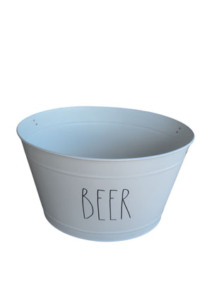 Decorative Metal Beer Tub