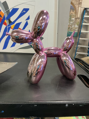 Jeff Koons Inspired Mini Dog Statue