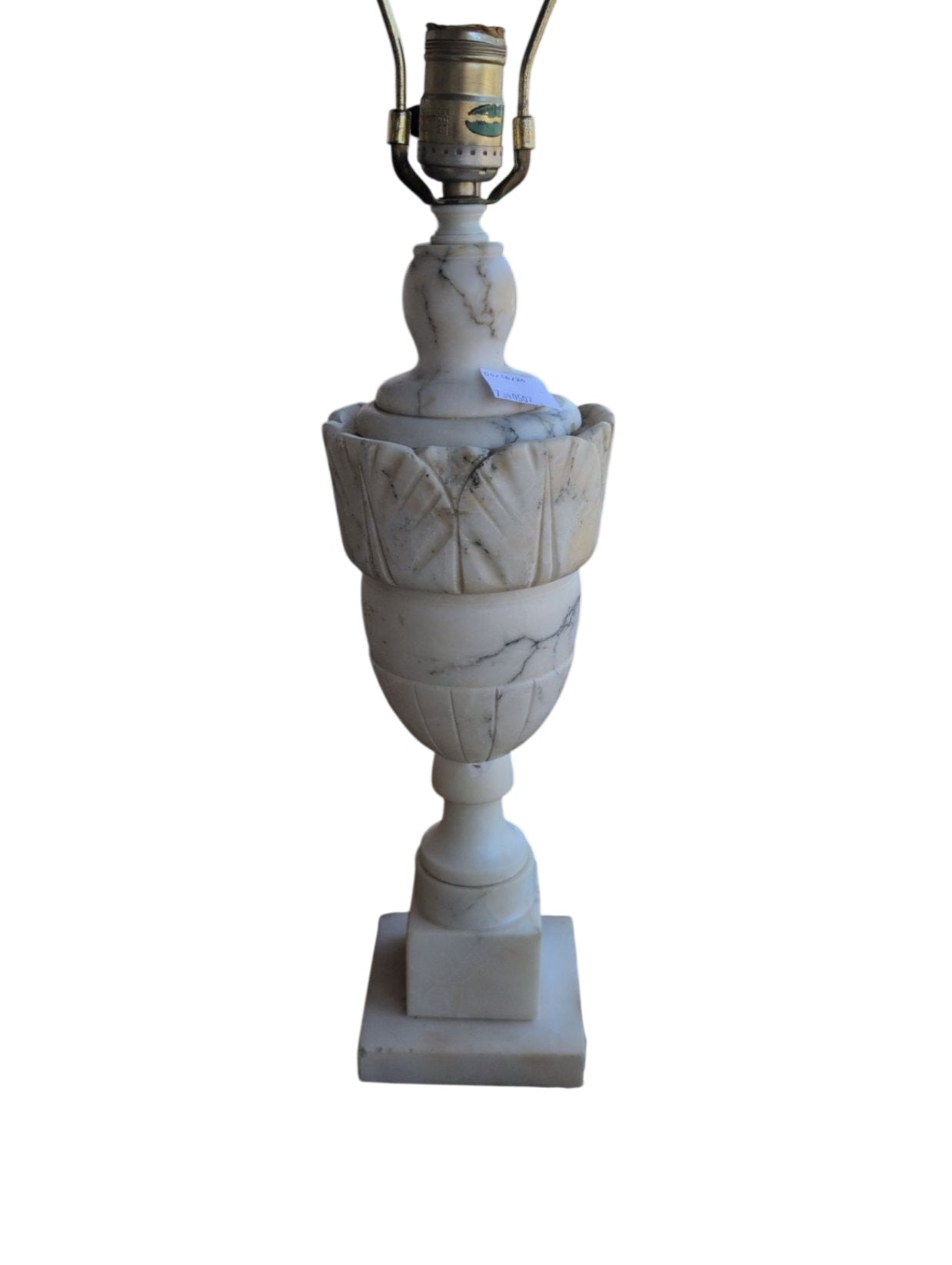 Italian Alabaster Table Lamp