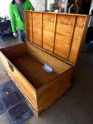 Chinese Elm Camphor Trunk Base Drawers