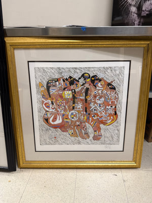 Tie Feng Jiang "Girls" from Love suite signed 3/40